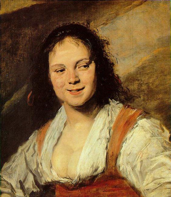 Frans Hals The Gypsy Girl oil painting picture
